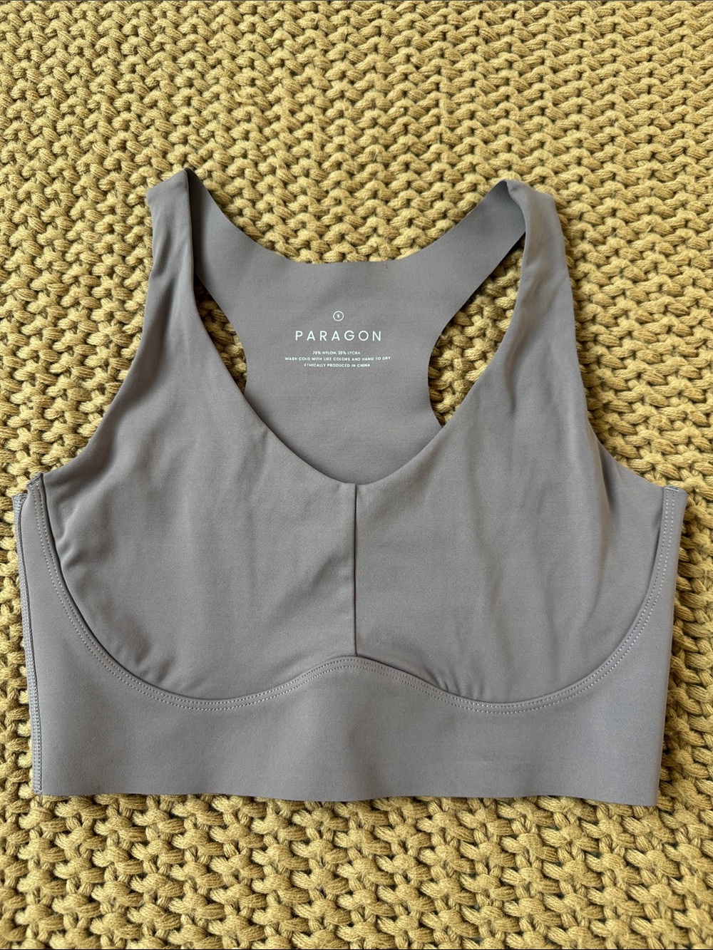PARAGON Fitwear Sculpt Seamless Sports Bra Lavender Purple Small